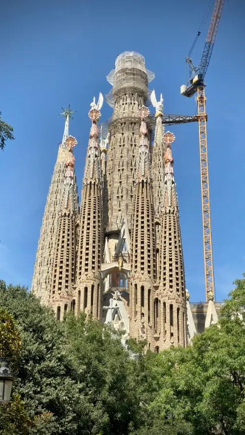 The Sagrada Família in Barcelona